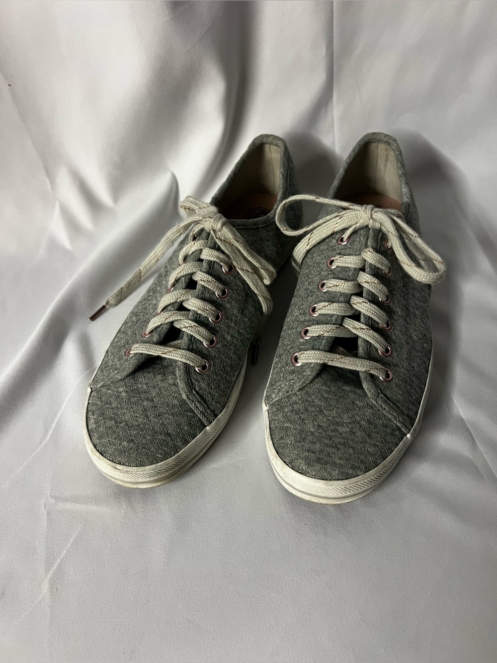 Keds Kickstart Heather Grey Sneakers Size 8